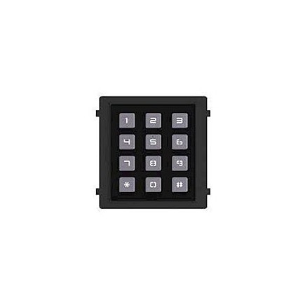 DS-KD-KP/Black Hikvision Modulaire Intercom Keypad ZWART