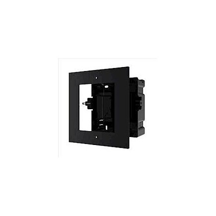 DS-KD-ACF1/Black Hikvision Modulaire Intercom Inbouwframe 1 hoog ZWART