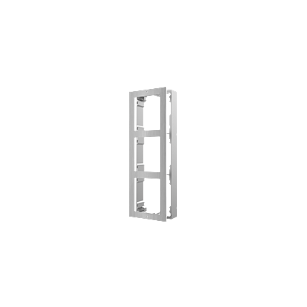 DS-KD-ACW3/S Opbouwframe 3 modules RVS