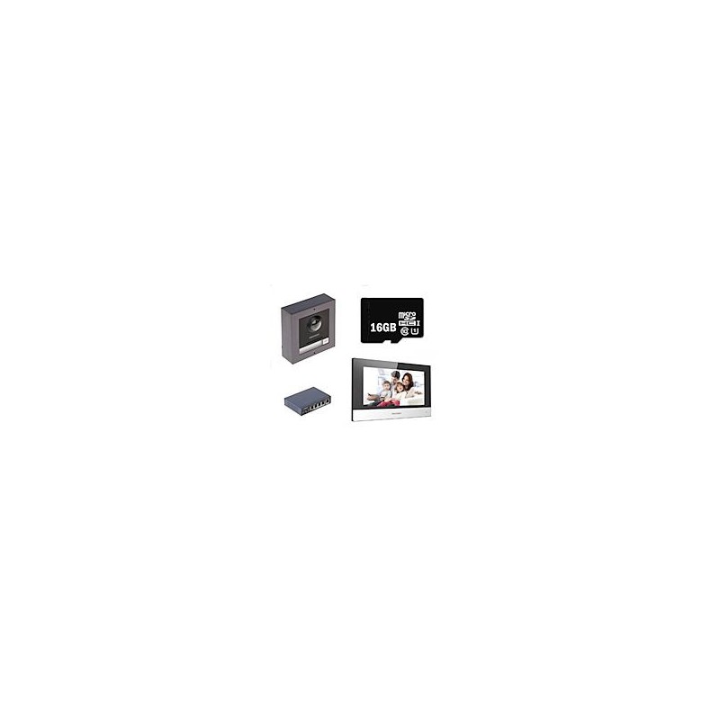 DS-KIS602(B) Complete IP Video Intercom Set Modulair