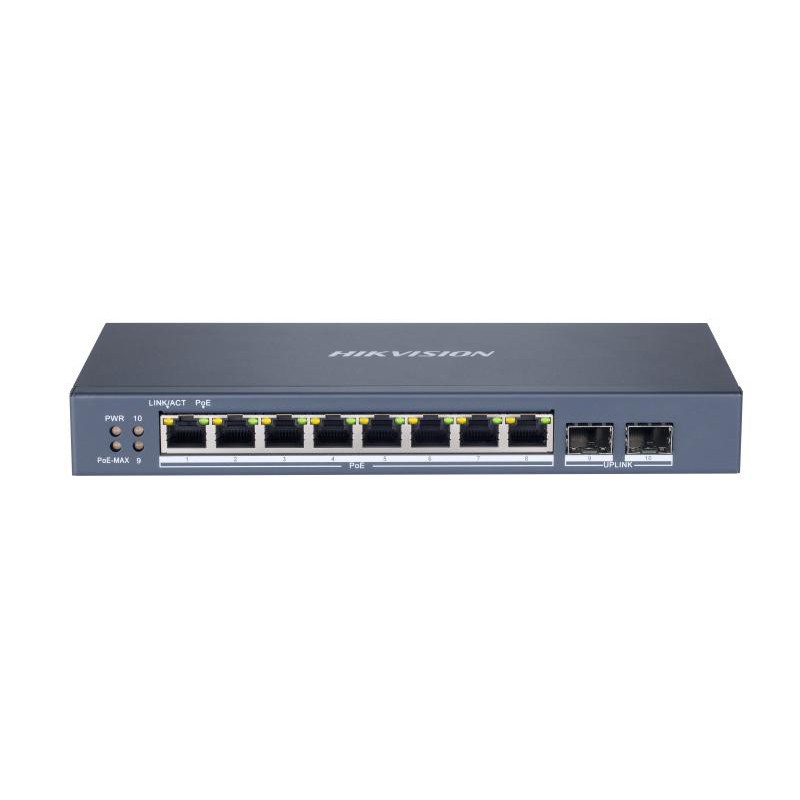DS-3E1510P-SI, 10 Poorts, 8x PoE, Gigabit DS-3E1510P-SI, 10 Poorts, 8x PoE, Gigabit