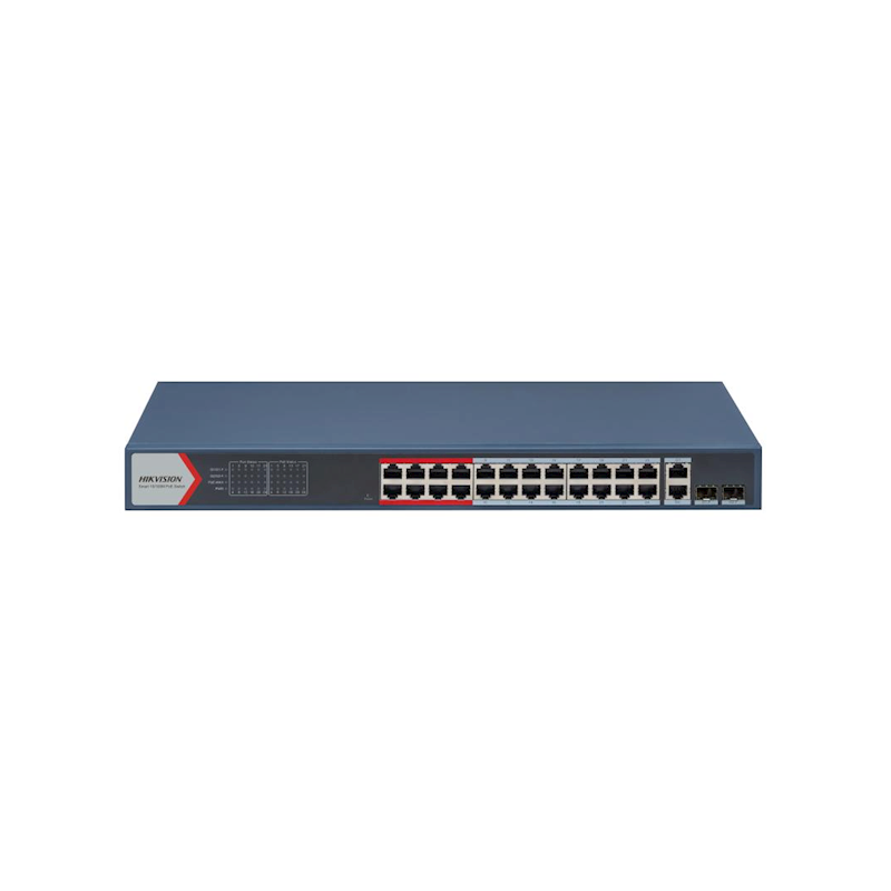 DS-3E1326P-EI(B) Hikvision 24 Port Fast Ethernet Smart POE Switch DS-3E1326P-EI(B) Hikvision 24 Port Fast Ethernet Smart POE Switch