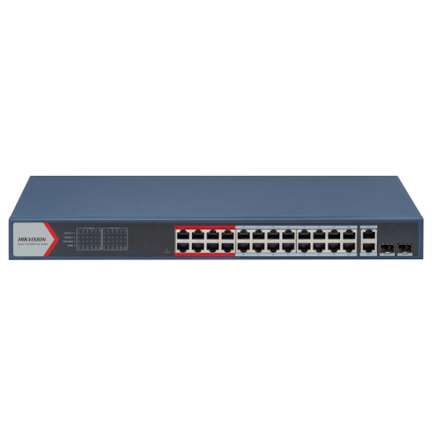 DS-3E1326P-EI(B) Hikvision 24 Port Fast Ethernet Smart POE Switch