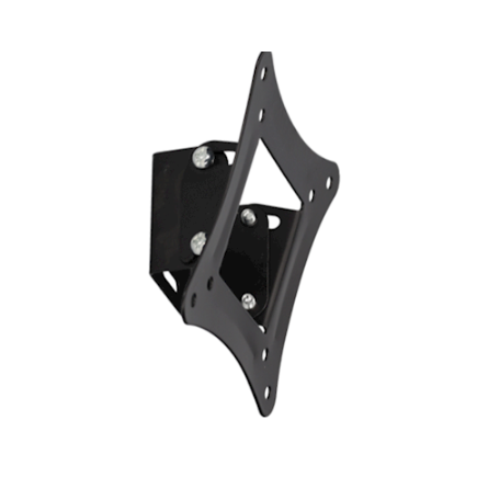 VESA vlakke muurbeugel met tilt 14-27"