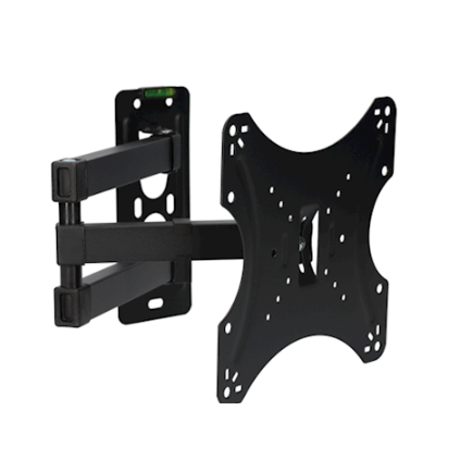 dubbele arm VESA muurbeugel 14-43"