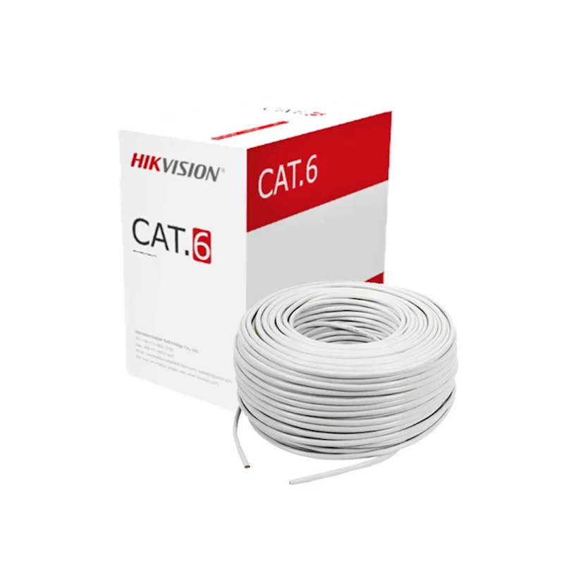 DS-1LN6UEL5/WHITE-305M Hikvision, Cat6 UTP kabel 305m wit DS-1LN6UEL5/WHITE-305M Hikvision, Cat6 UTP kabel 305m wit