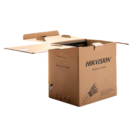 DS-1LN6OPSPE BLACK CAT6 kabel voor buiten, 305m