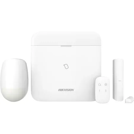 Hikvision AXPro basis set draadloos alarmsysteem LAN WiFi 4G (met interne paslezer)